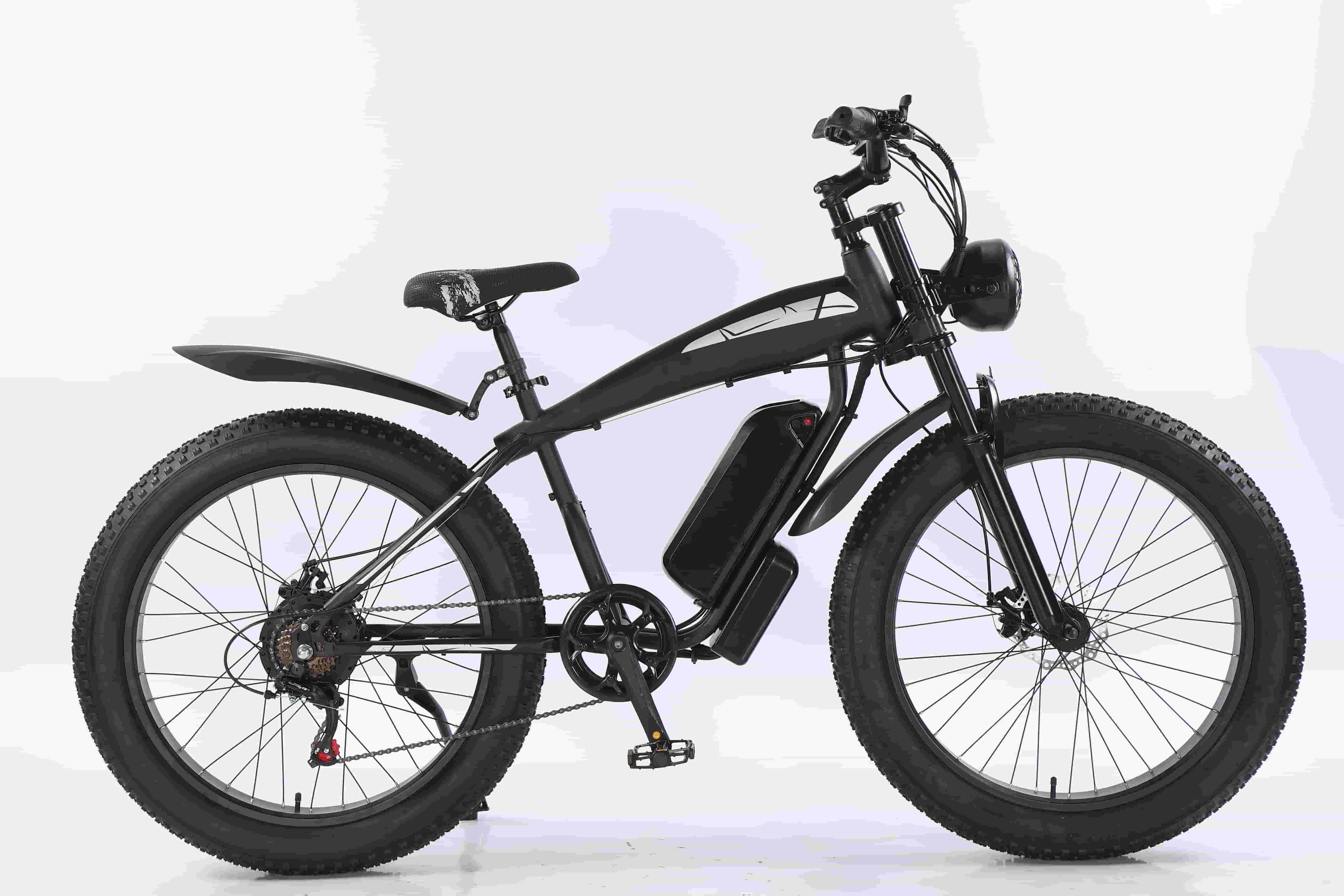 26-inch Shark Lithium-ion Snowbike